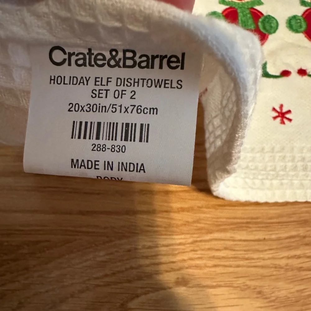 Festive Elf Kitchen Towel